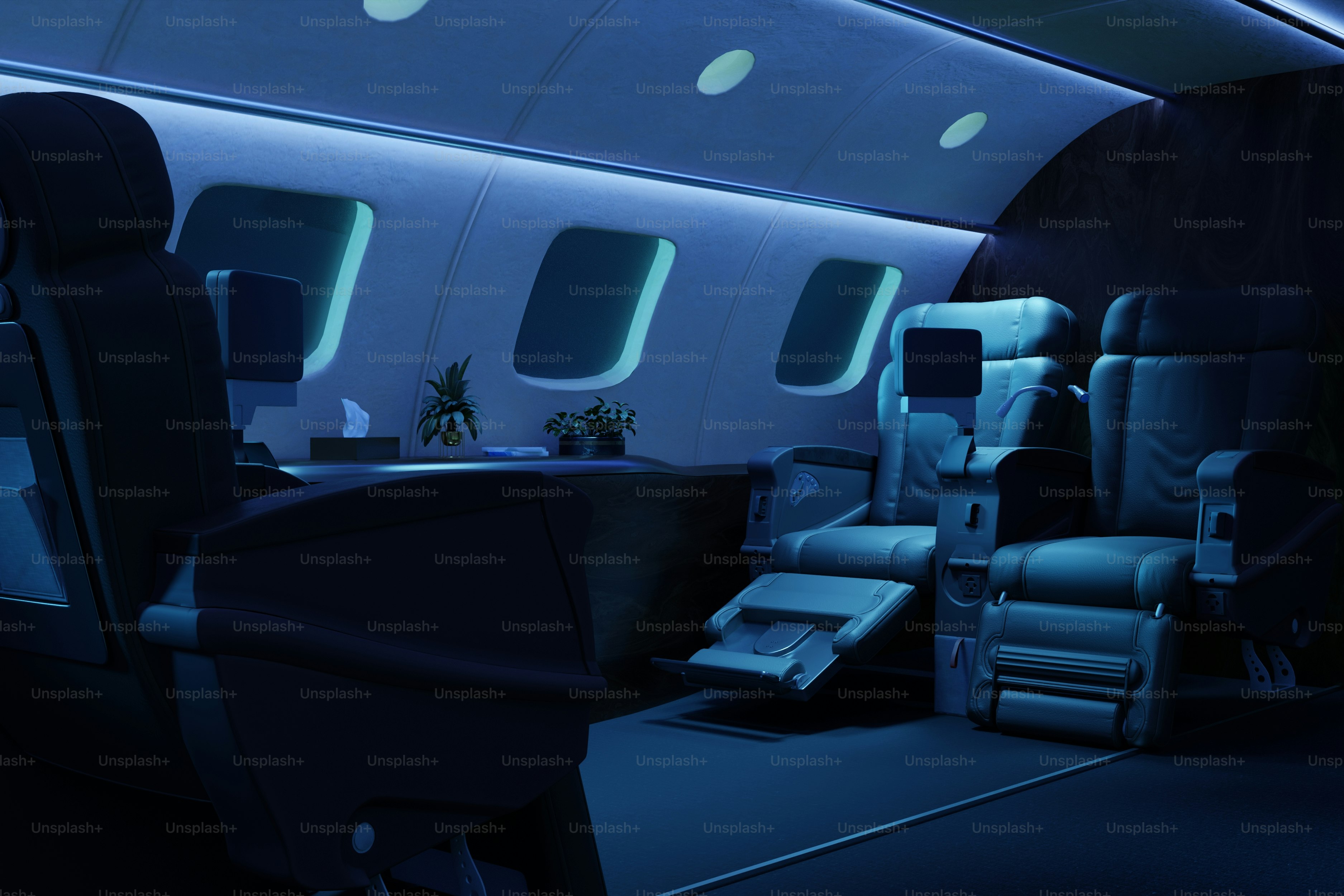 Aviation. 3D Render.